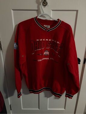 Lee Red Ohio State Buckeyes Sweatshirt